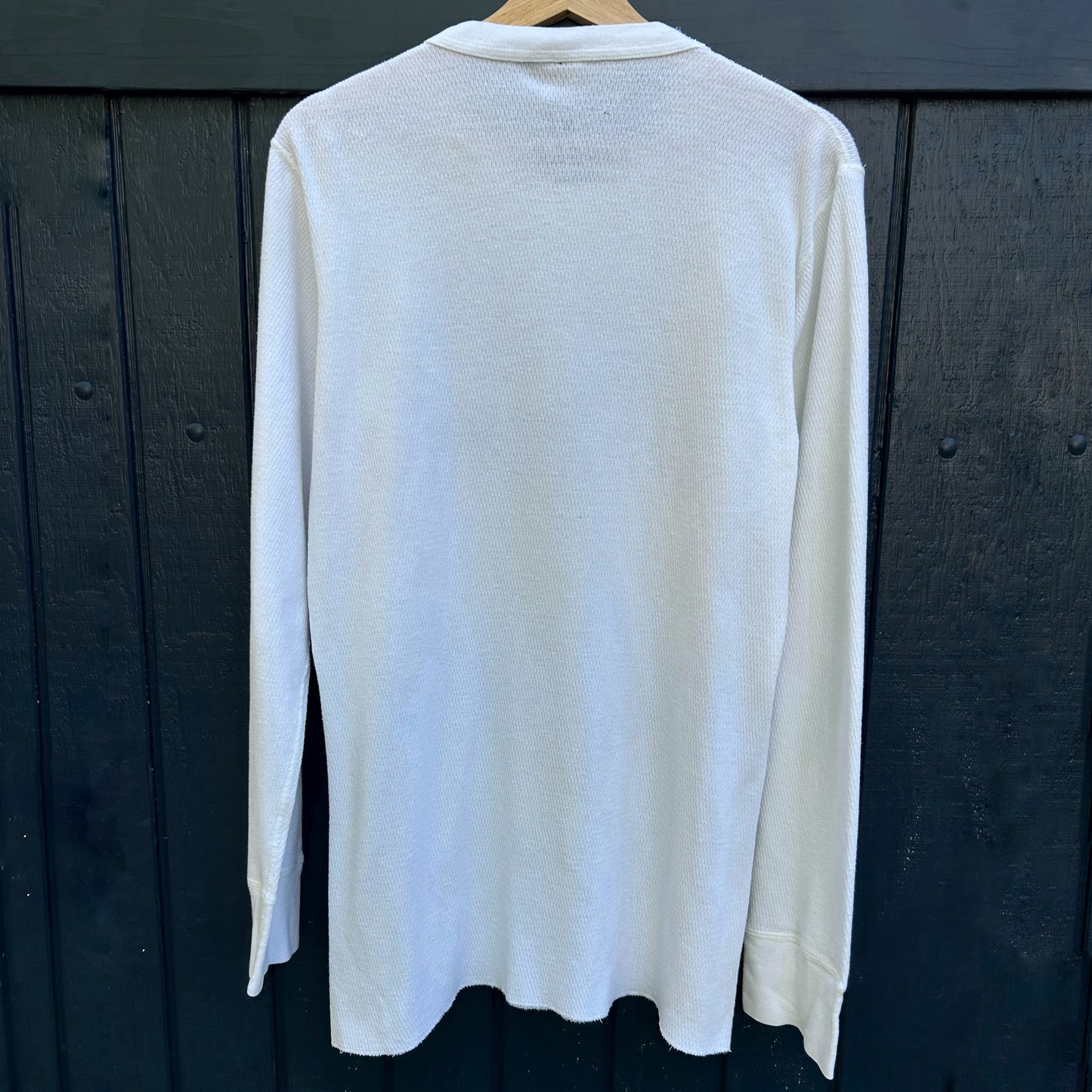 Gimme Danger 'Welcome Sinners' Long Sleeved Large White Thermal Shirt