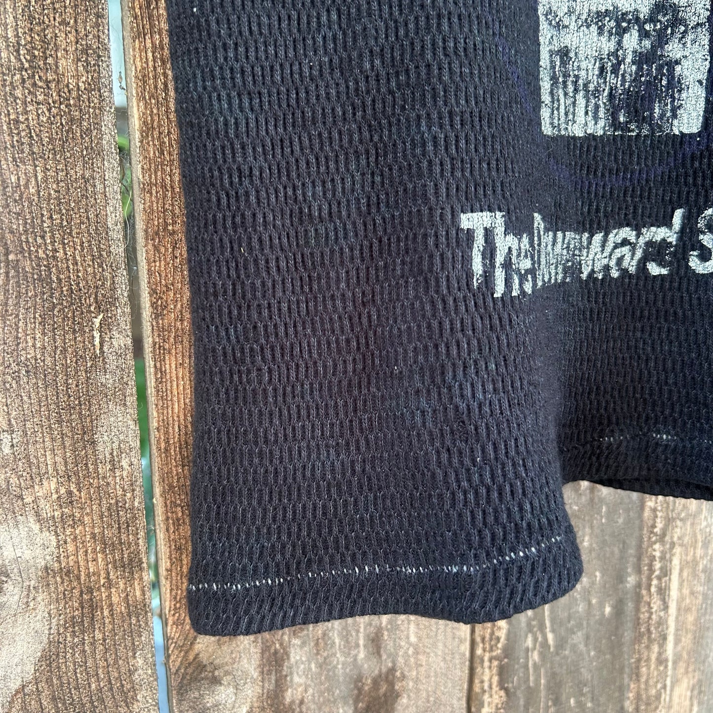 Nine Inch Nails Vintage Black Thermal Small Tank Top