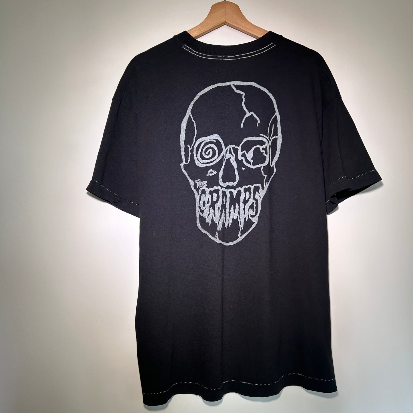The Cramps XLarge Black Vintage Pocket Tee