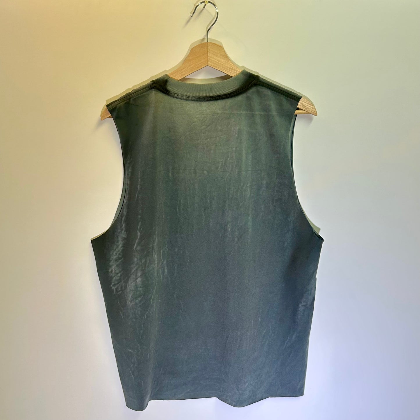 Joy Division Death Faded Black Large Vintage Tank Top