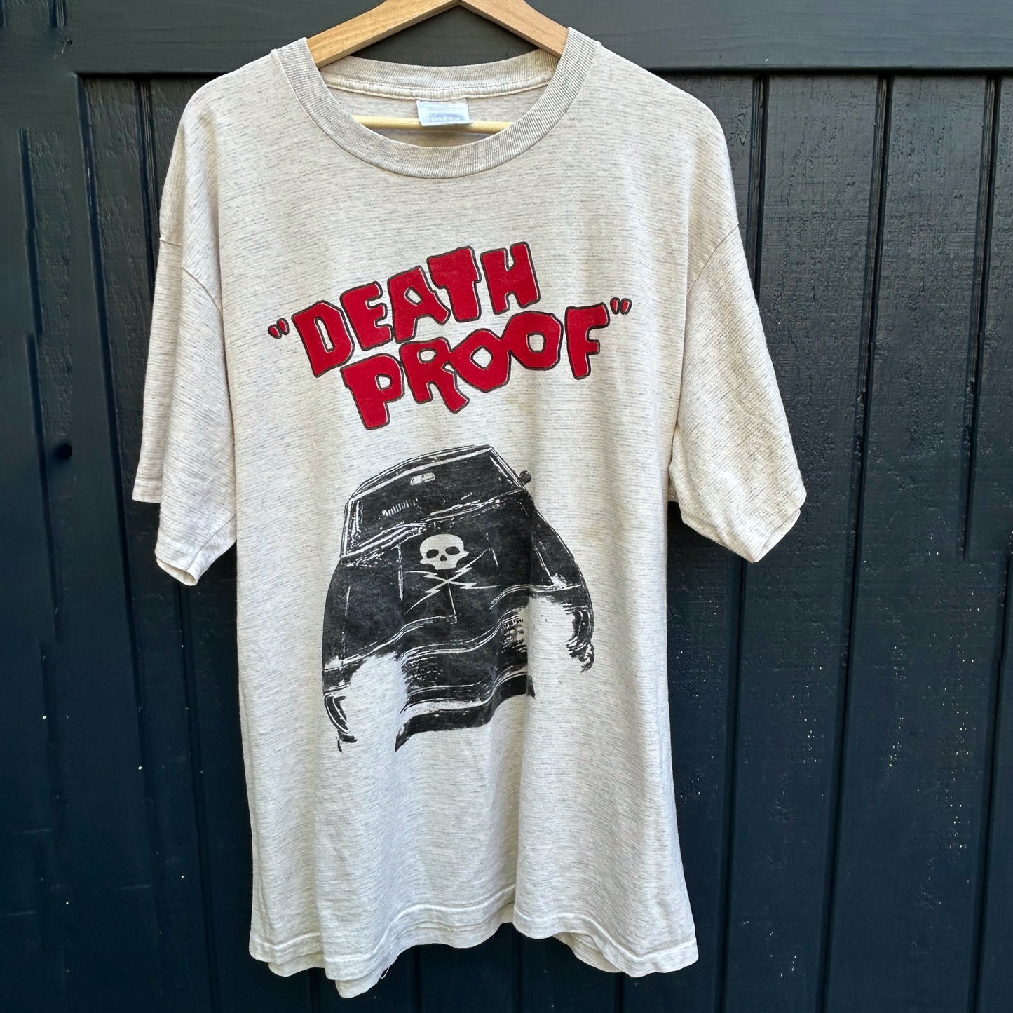 Death Proof XL Vintage Grey Tee