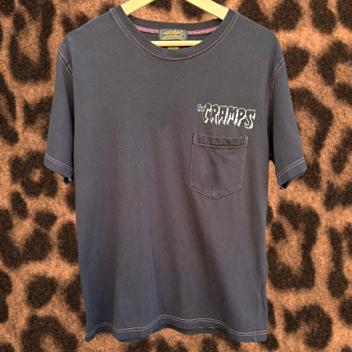 The Cramps Black Small Pocket Tee