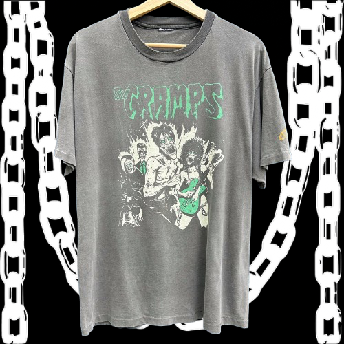 The Cramps Vintage Gray Zombie XL Tee