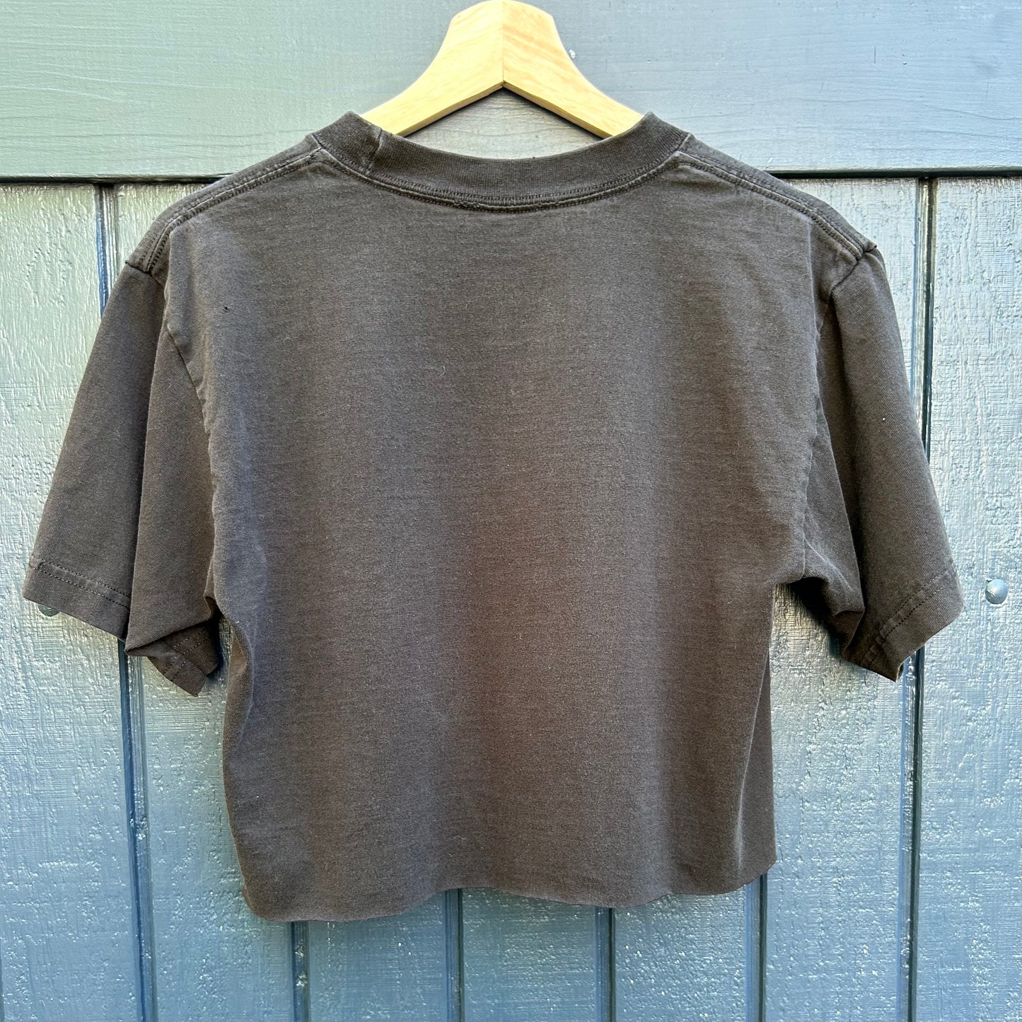 The Smiths Black Large Cropped Tee