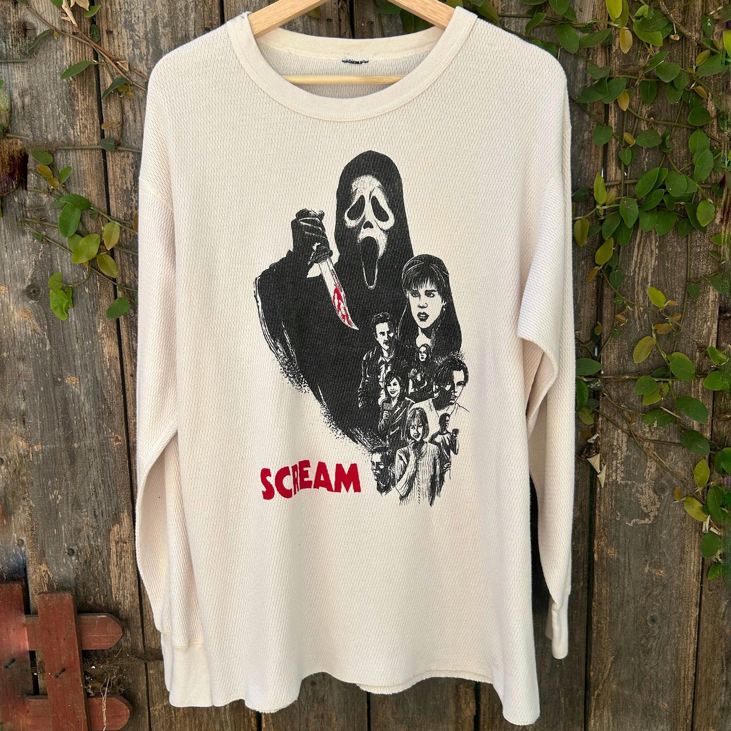 Scream Long Sleeve XL Thermal Shirt