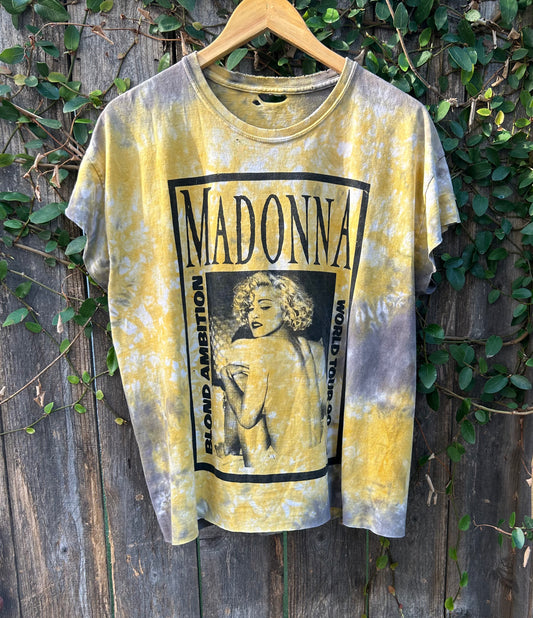 Madonna Vintage Tie-Dye Large Tour Tee