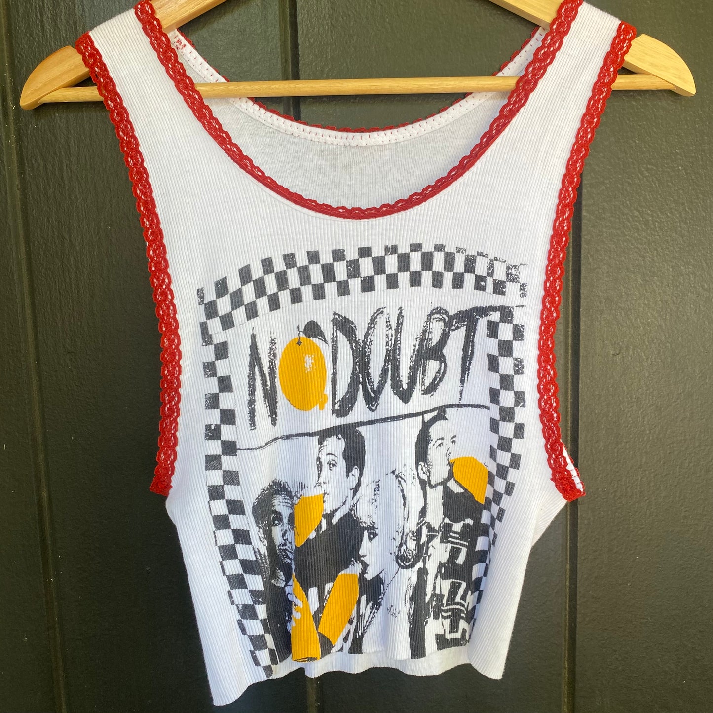 No Doubt Medium Laced White Tank