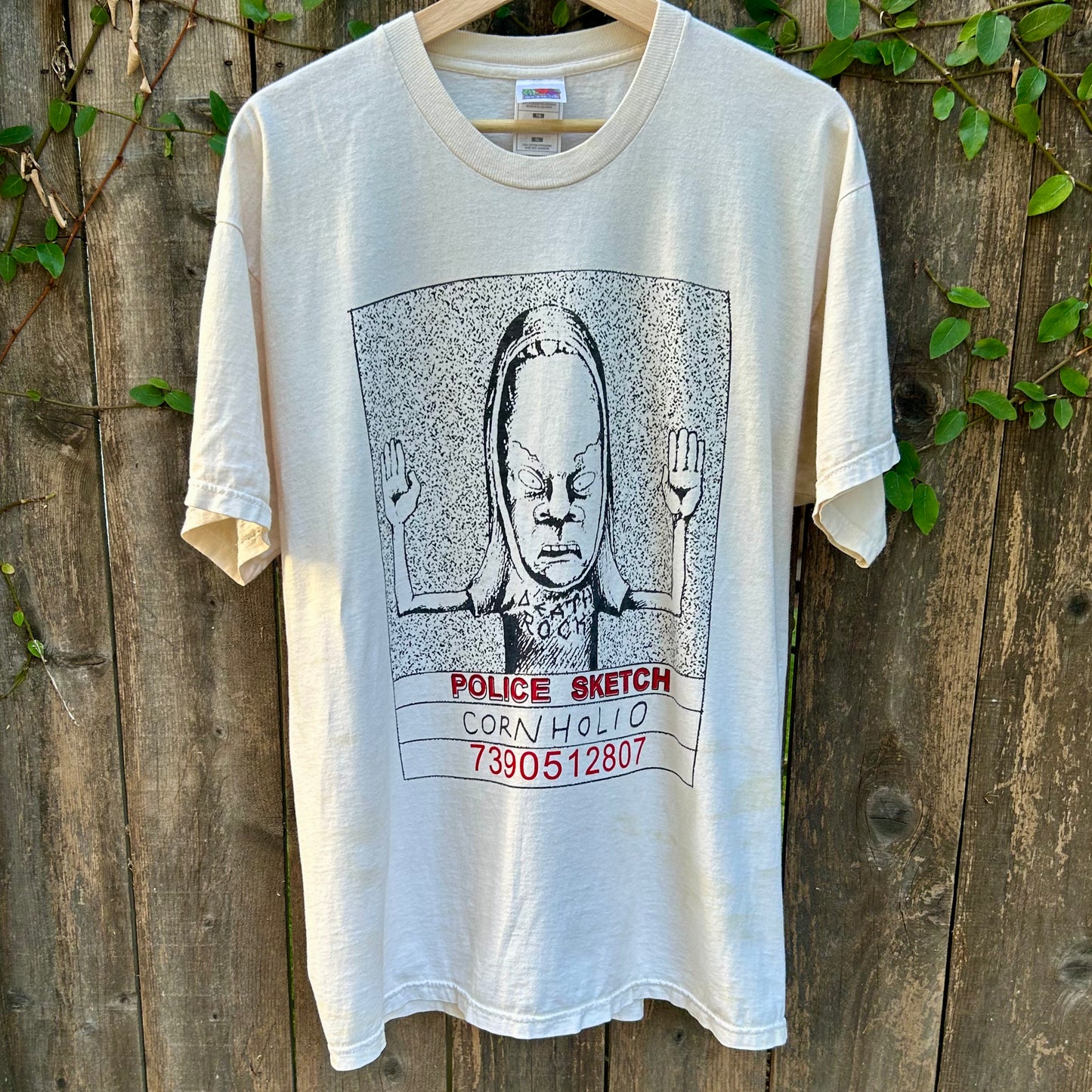 Beavis & Butthead Cornholio XL White Tee