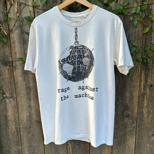 Rage Against The Machine Medium White Tee