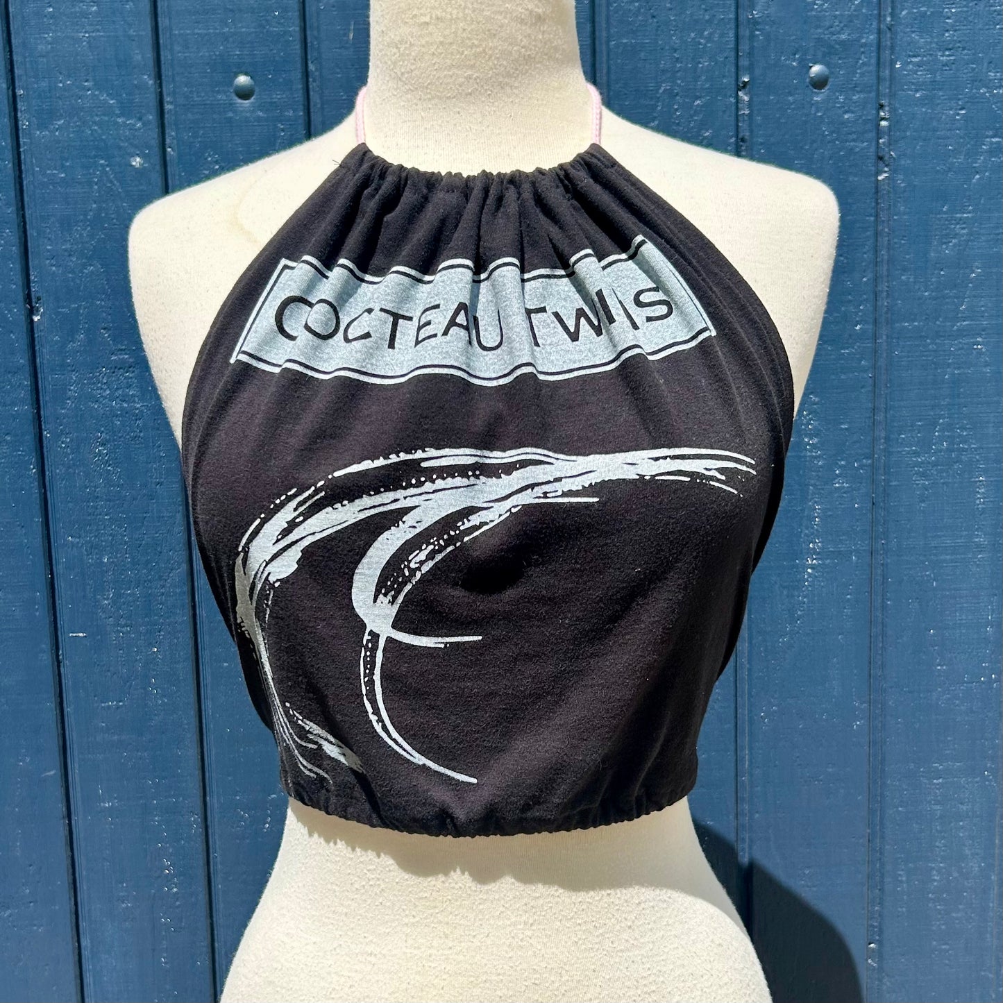 Cocteau Twins Black Halter Top