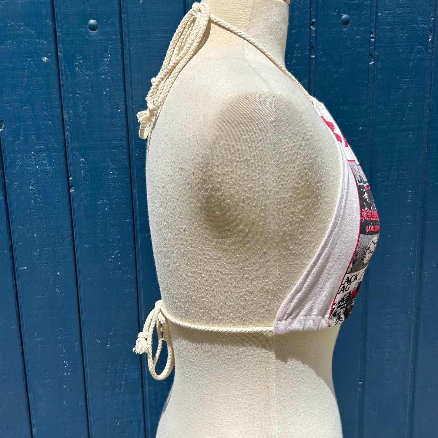Spuds MacKenzie White Halter Top