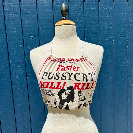 Faster Pussycat, Kill! Kill! Cream Halter Top