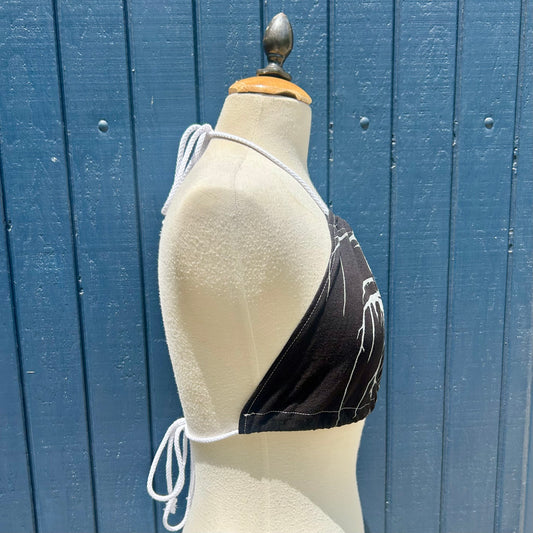 Gimme Danger Black Metal Halter Top