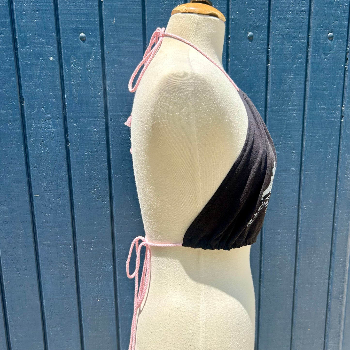 Harley Davidson Black Halter Top