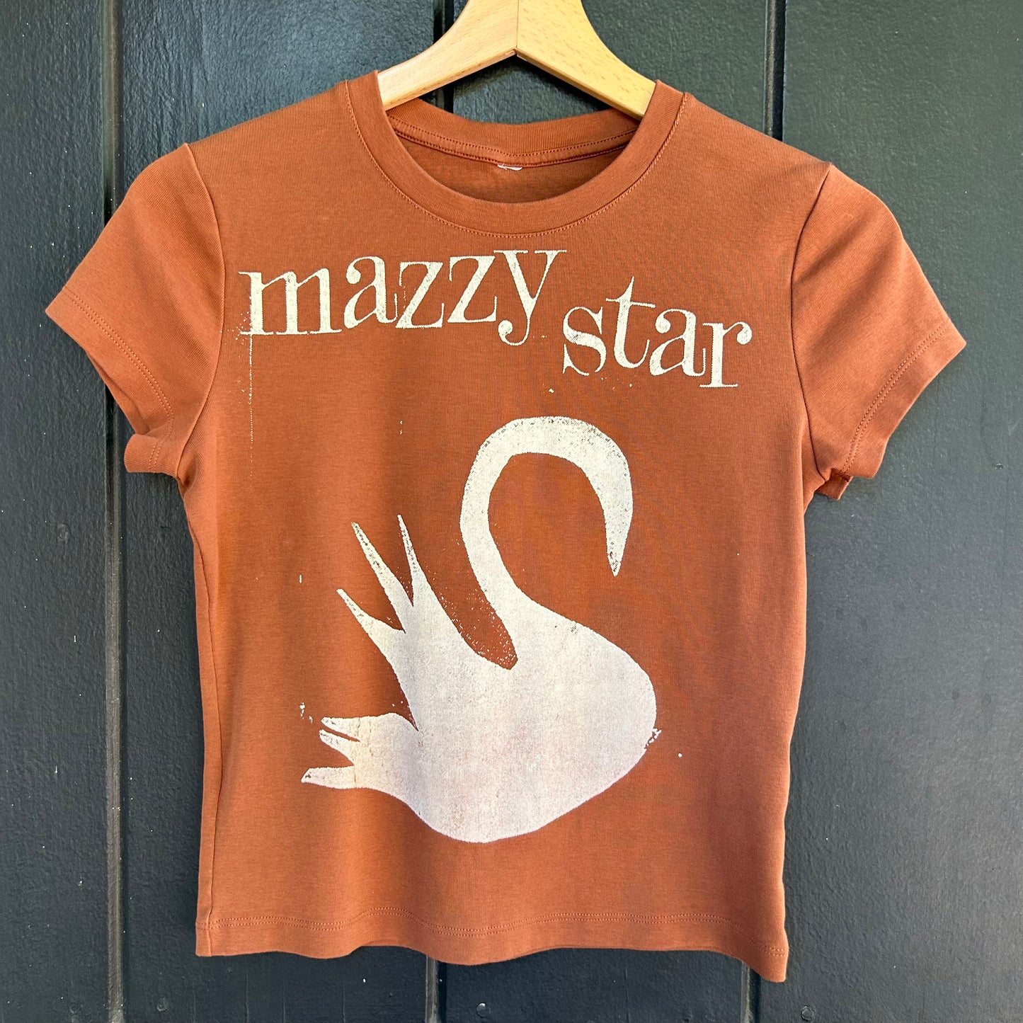 Mazzy Star Rust Small Babydoll Tee