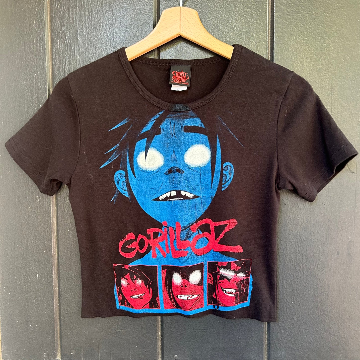 Gorillaz Black Medium Babydoll Tee