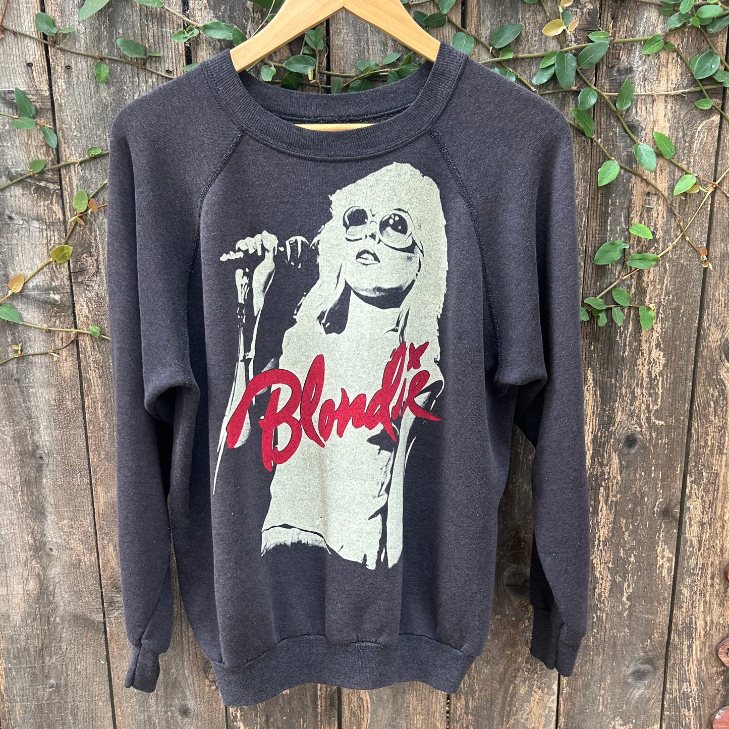 Blondie Dark Blue/ Black Small Vintage Sweater