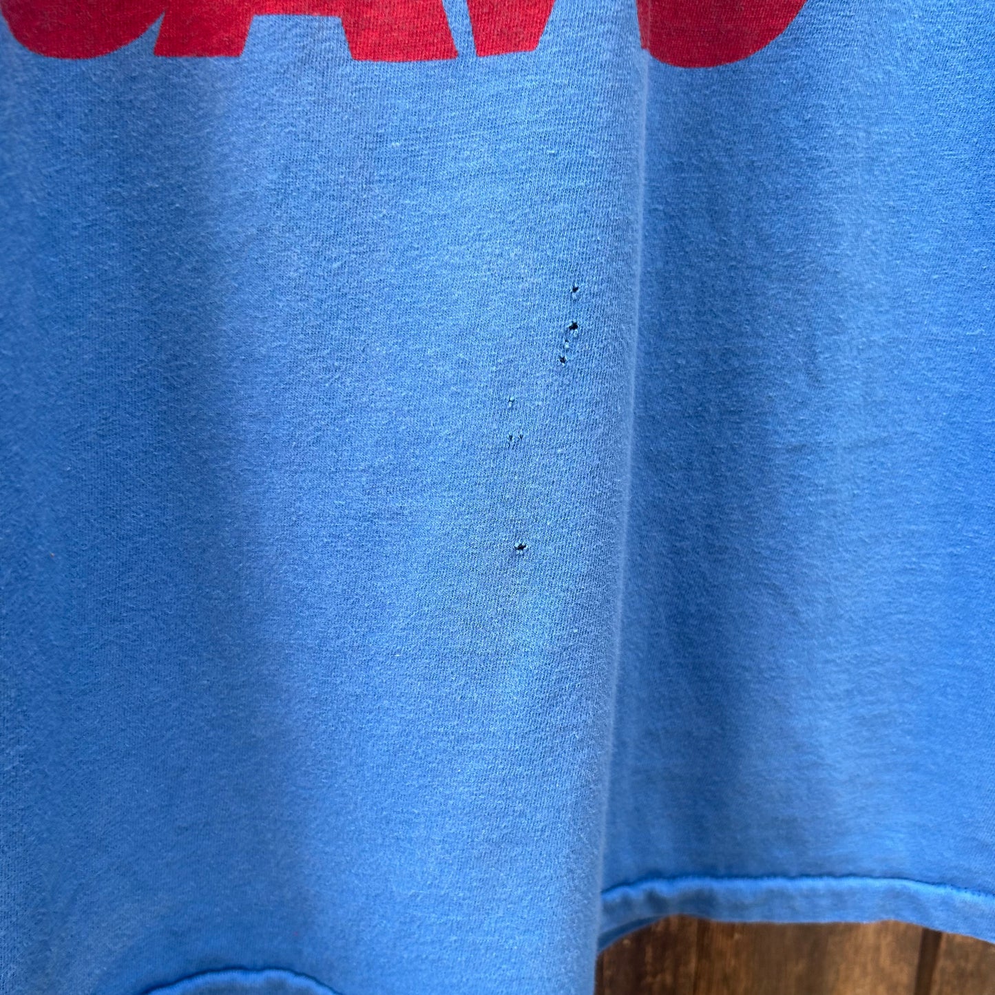 Jaws Blue Vintage Large Tee Shirt