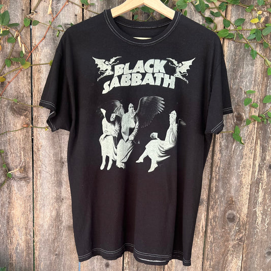 Black Sabbath Large Black Tee