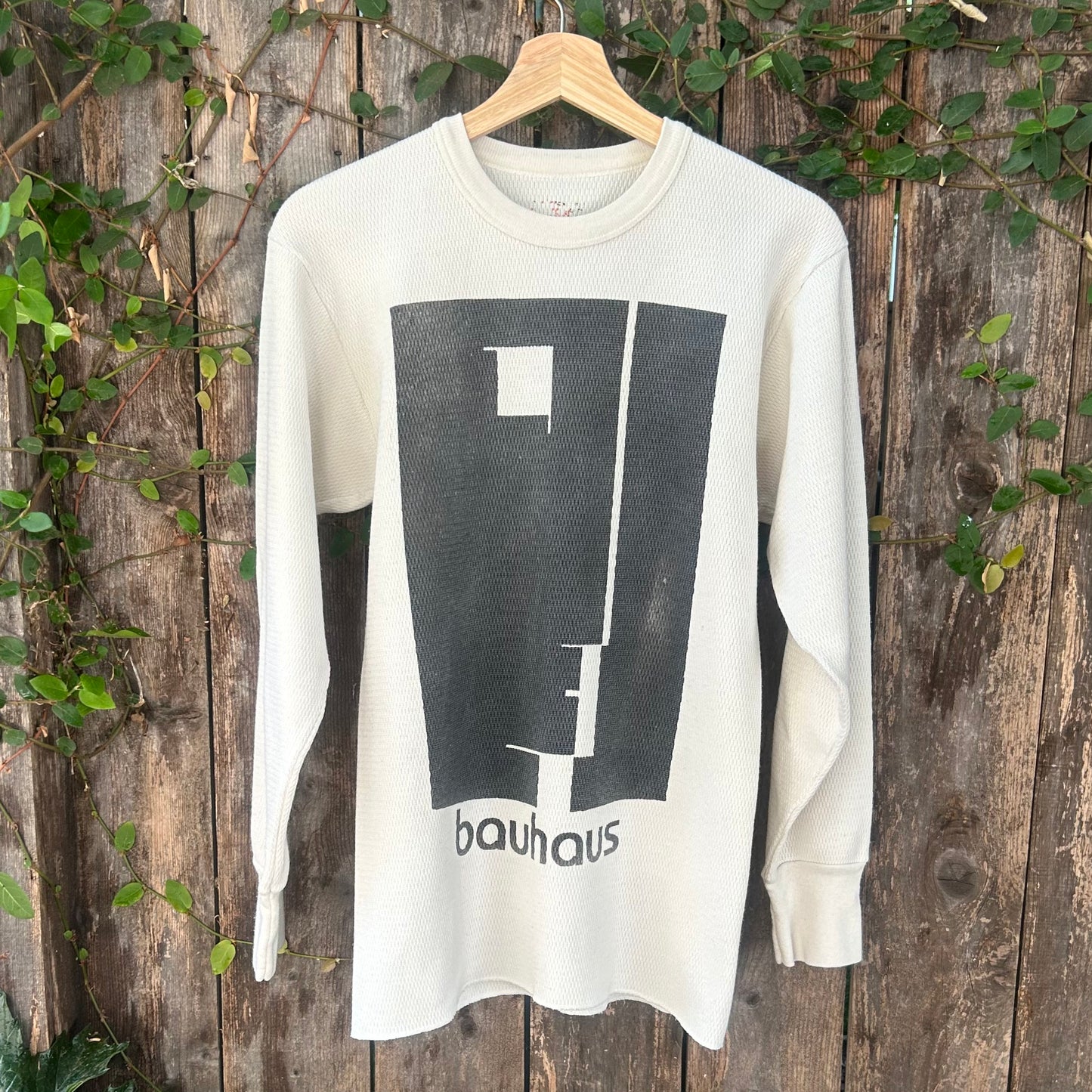 Bauhaus Large White Thermal Shirt