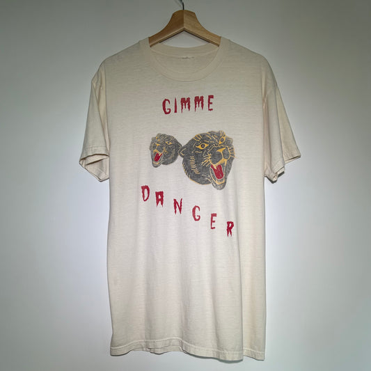 Gimme Danger White Panthers Large Tee