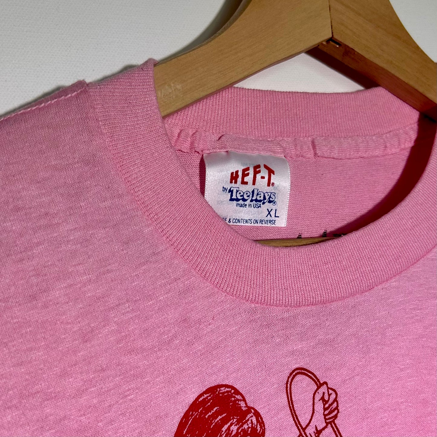 'Gimme Danger' BDSM Pink XL Vintage Tee
