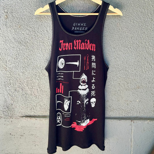 Iron Maiden Black Medium Tank Top