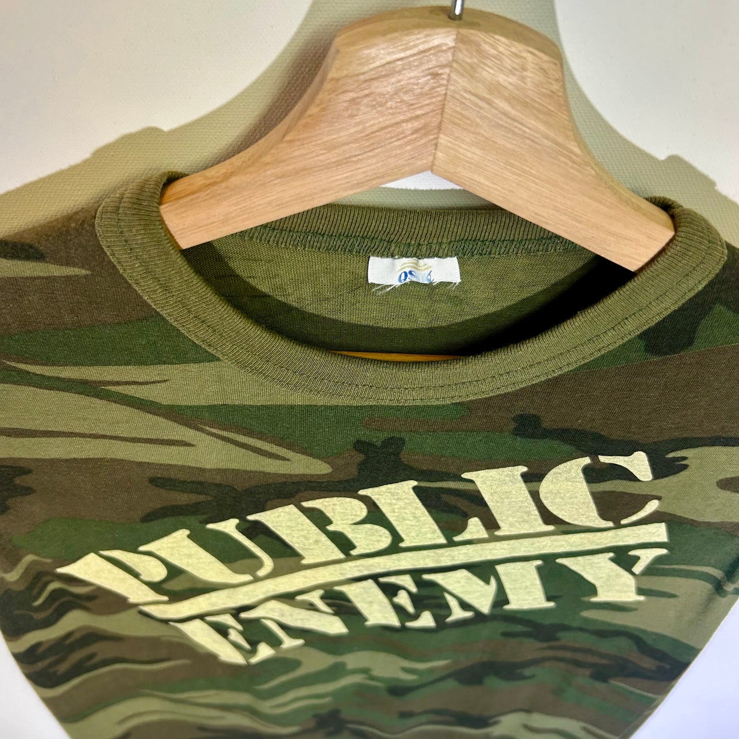 Public Enemy Camo Vintage Small Tank Top