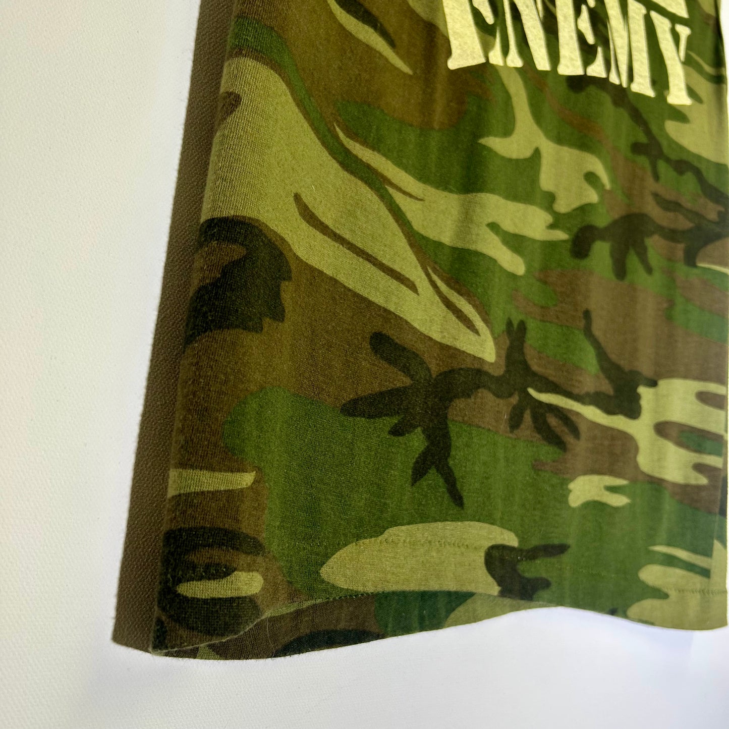 Public Enemy Camo Vintage Small Tank Top