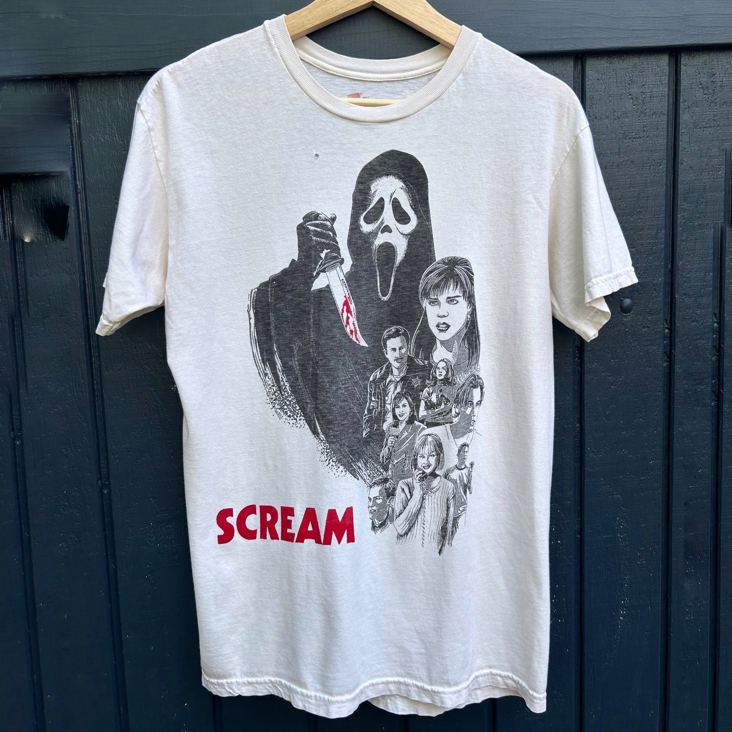 Scream White Medium Tee Shirt